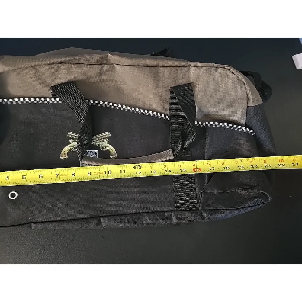 Atchison By Bic Black And‎ Army Green Duffel Bag 16x10x9 Guns